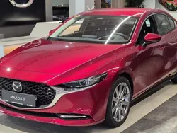 Rot Neu 2024 Mazda 3 Exclusive-Line Limousine | 31.990 € (Fairer Preis)