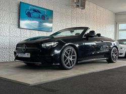 Schwarz Gebraucht 2021 Mercedes E200 AMG line Cabrio | 42.999 € (Superpreis)