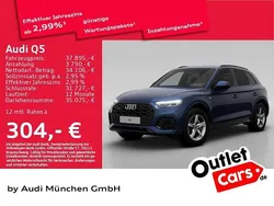 Navarrablau metallic Gebraucht 2022 Audi Q5 Ambiente SUV | 36.976 € (Guter Preis)
