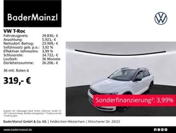Pure white/schwarz Gebraucht 2021 VW T-Roc R-line SUV | 29.830 € (Fairer Preis)