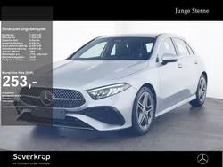 Silber Gebraucht 2024 Mercedes A200 AMG Limousine | 32.120 € (Fairer Preis)