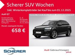 Mythosschwarz metallic Gebraucht 2025 Audi Q7 S-Line SUV | 62.890 € (Guter Preis)