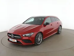 Rot Gebraucht 2021 Mercedes CLA200 Shooting Brake AMG line Kombi | 24.460 € (Superpreis)