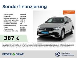 Oryxweiß perlmutteffekt Gebraucht 2024 VW Tiguan Allspace R-line SUV | 39.890 € (Superpreis)