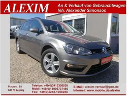 Limestone grey metallic Gebraucht 2017 VW Golf VII Comfortline Kombi | 11.799 € (Guter Preis)