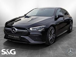 Unilack nachtschwarz Gebraucht 2022 Mercedes CLA35 AMG Shooting Brake AMG Kombi | 39.990 € (Fairer Preis)