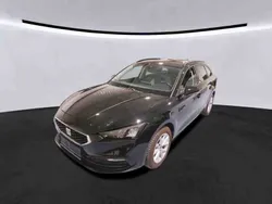 Midnight schwarz metallic Gebraucht 2021 Seat Leon Style Kombi | 21.930 € (Fairer Preis)