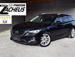 Onyxschwarz (metallic) Gebraucht 2014 Mazda 6 Sports-Line Kombi | 11.700 € (Fairer Preis)
