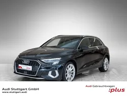 Mythosschwarz metallic Gebraucht 2021 Audi A3 Sportback e-tron Ambiente Limousine | 21.420 € (Fairer Preis)