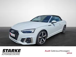 Gletscherweiß metallic Gebraucht 2024 Audi A5 Cabriolet S-Line Cabrio | 41.890 € (Guter Preis)