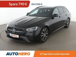 Schwarz Gebraucht 2022 Mercedes E200 AMG line Limousine | 38.940 € (Guter Preis)