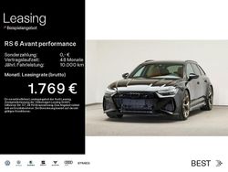 Mythosschwarz metallic Gebraucht 2025 Audi RS6 Performance Kombi | 136.285 € (Teuer)