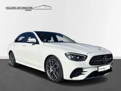 Weiß Gebraucht 2022 Mercedes E200 AMG line Limousine | 46.490 € (Etwas zu teuer)