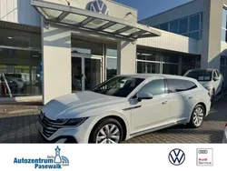 Pure white (metallic) Gebraucht 2021 VW Arteon R-line Kombi | 32.400 € (Fairer Preis)