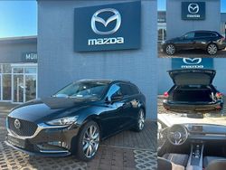 Schwarz Gebraucht 2024 Mazda 6 Exclusive-Line Kombi | 32.490 € (Fairer Preis)