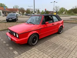 Rot Gebraucht 1991 VW Golf Cabriolet Sportline Cabrio | 7.599 €