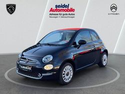 Schwarz Gebraucht 2016 Fiat 500C Lounge Cabrio | 9.780 € (Fairer Preis)