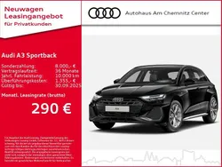 Schwarz Neu 2025 Audi A3 Sportback e-tron S-Line Limousine | 41.290 € (Superpreis)