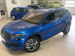 Blau Gebraucht 2020 Skoda Kodiaq SportLine SUV | 30.795 € (Fairer Preis)