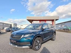 Blau Gebraucht 2018 Skoda Kodiaq Scout 4x4 SUV | 27.499 € (Fairer Preis)