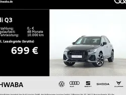 Grau Neu 2025 Audi Q3 S-Line SUV | 54.990 € (Fairer Preis)