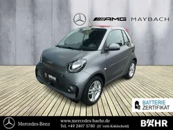 Grau Gebraucht 2021 Smart ForTwo Electric Drive Passion Cabrio | 13.450 € (Etwas zu teuer)