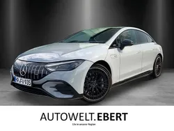Manufaktur alpingrau uni Gebraucht 2023 Mercedes EQE AMG 43 AMG Limousine | 77.770 €