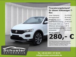 Weiss Gebraucht 2020 VW T-Roc Cabriolet Beats Cabrio | 24.479 € (Guter Preis)