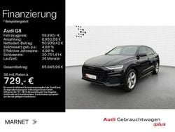 Mythosschwarz metallic Gebraucht 2022 Audi Q8 S-Line SUV | 59.890 € (Superpreis)