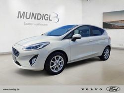 Metropolisweiß metallic (metallic) Gebraucht 2021 Ford Fiesta Titanium X Kleinwagen | 18.990 € (Teuer)