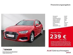 Rot Gebraucht 2020 Audi A4 Advanced Kombi | 20.480 € (Superpreis)