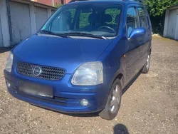 Blau Gebraucht 2002 Opel Agila Elegance Kleinwagen | 1.550 € (Fairer Preis)