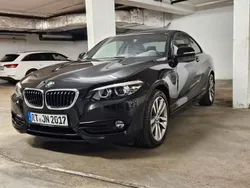 Schwarz Gebraucht 2017 BMW 220 Sport Line Coupé | 26.000 € (Teuer)