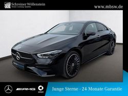 Schwarz kosmosschwarz Gebraucht 2024 Mercedes CLA250e AMG Limousine | 38.490 € (Fairer Preis)
