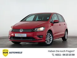 Rot Gebraucht 2015 VW Golf Sportsvan LOUNGE Van / Kleinbus | 14.260 € (Guter Preis)