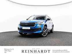 Raceblau metallic Gebraucht 2022 Skoda Kodiaq SportLine SUV | 32.935 € (Guter Preis)