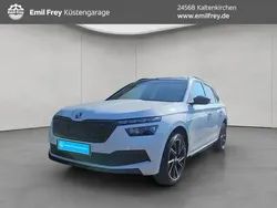 Moon white metallic met. Gebraucht 2022 Skoda Kamiq Monte Carlo SUV | 25.450 € (Teuer)