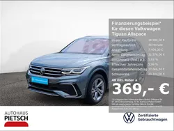 Grau Gebraucht 2022 VW Tiguan Allspace R-line SUV | 38.980 € (Fairer Preis)