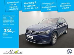 Blau Gebraucht 2018 VW Tiguan Highline SUV | 23.749 € (Guter Preis)