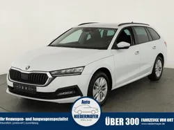 Moon weiß metallic Gebraucht 2024 Skoda Octavia Ambition Kombi | 29.995 € (Guter Preis)