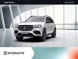 Designo diamantweiß bright Gebraucht 2021 Mercedes GLS400 AMG line SUV | 75.980 € (Fairer Preis)