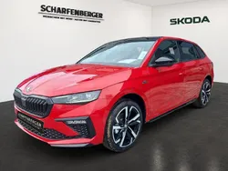 Velvet rot metallic Neu 2025 Skoda Scala Monte Carlo Kleinwagen | 34.402 € (Teuer)