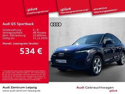 Blau (navarrablau metallic) Gebraucht 2024 Audi Q5 Sportback Ambiente SUV | 51.991 € (Fairer Preis)