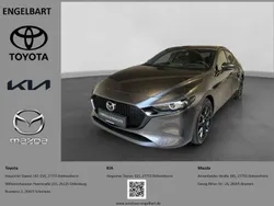 Grau Gebraucht 2024 Mazda 3 Exclusive-Line Limousine | 31.995 € (Etwas zu teuer)