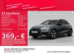 6y daytonagrau perleffekt Gebraucht 2023 Audi A3 S-Line Limousine | 30.532 € (Teuer)