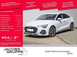 Gletscherweiß metallic Gebraucht 2024 Audi A3 S-Line Limousine | 37.470 €