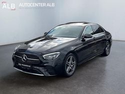 Schwarz Gebraucht 2022 Mercedes E220 AMG line Limousine | 32.990 € (Fairer Preis)