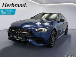 Metalliclack spektralblau Gebraucht 2024 Mercedes C300e AMG Kombi | 41.890 € (Guter Preis)