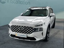 Weiß Gebraucht 2021 Hyundai Santa Fe Prime SUV | 43.150 € (Teuer)