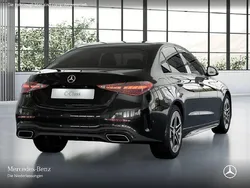 Obsidianschwarz Gebraucht 2024 Mercedes C180 AMG Limousine | 39.990 € (Fairer Preis)